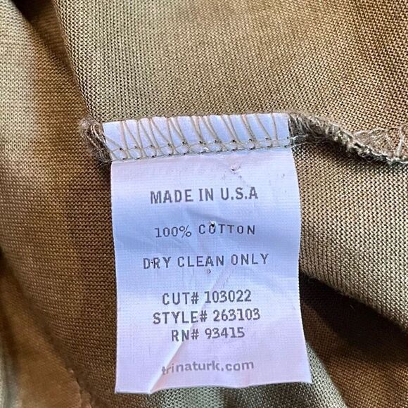 Trina Turk Floral Bohemian Elastic Off-the-Shoulders Top Small - Picture 6 of 7